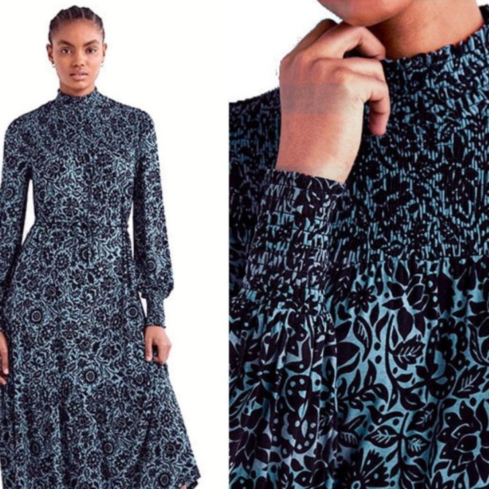 Boden Floral Midi Dress - Picture 4 of 15